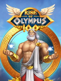Machine à sous Rise of Olympus 100 — jaquette du jeu