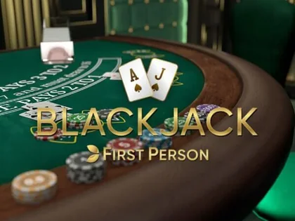 First Person Blackjack — table de casino en direct